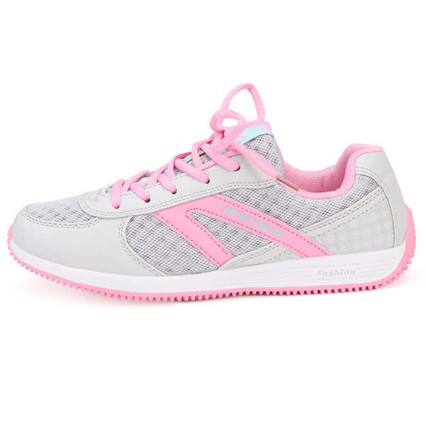 Delocrd femmes lacent sport tennis chaussures de course en maille
